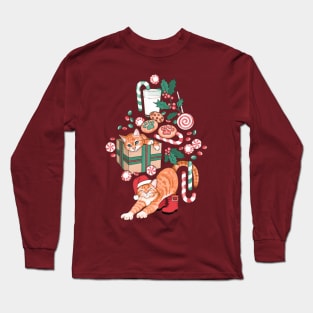 Meow-y Christmas Long Sleeve T-Shirt